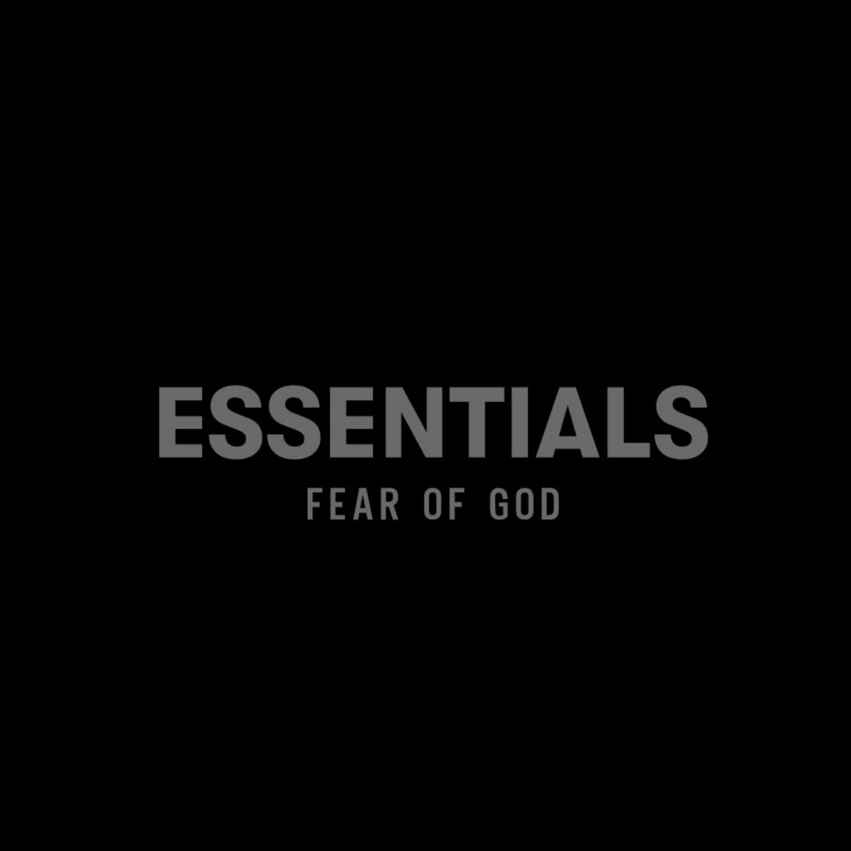 Essentials Fear of god